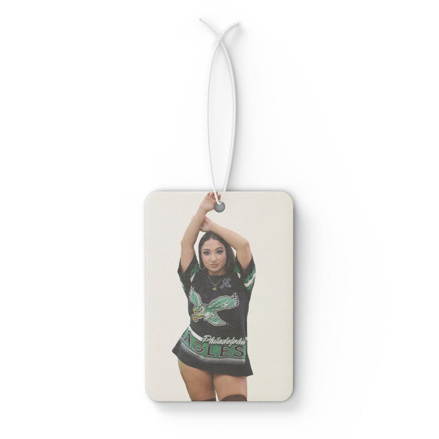 Car Air Freshener - Philadelphia Car Model in Eagles Gear Design