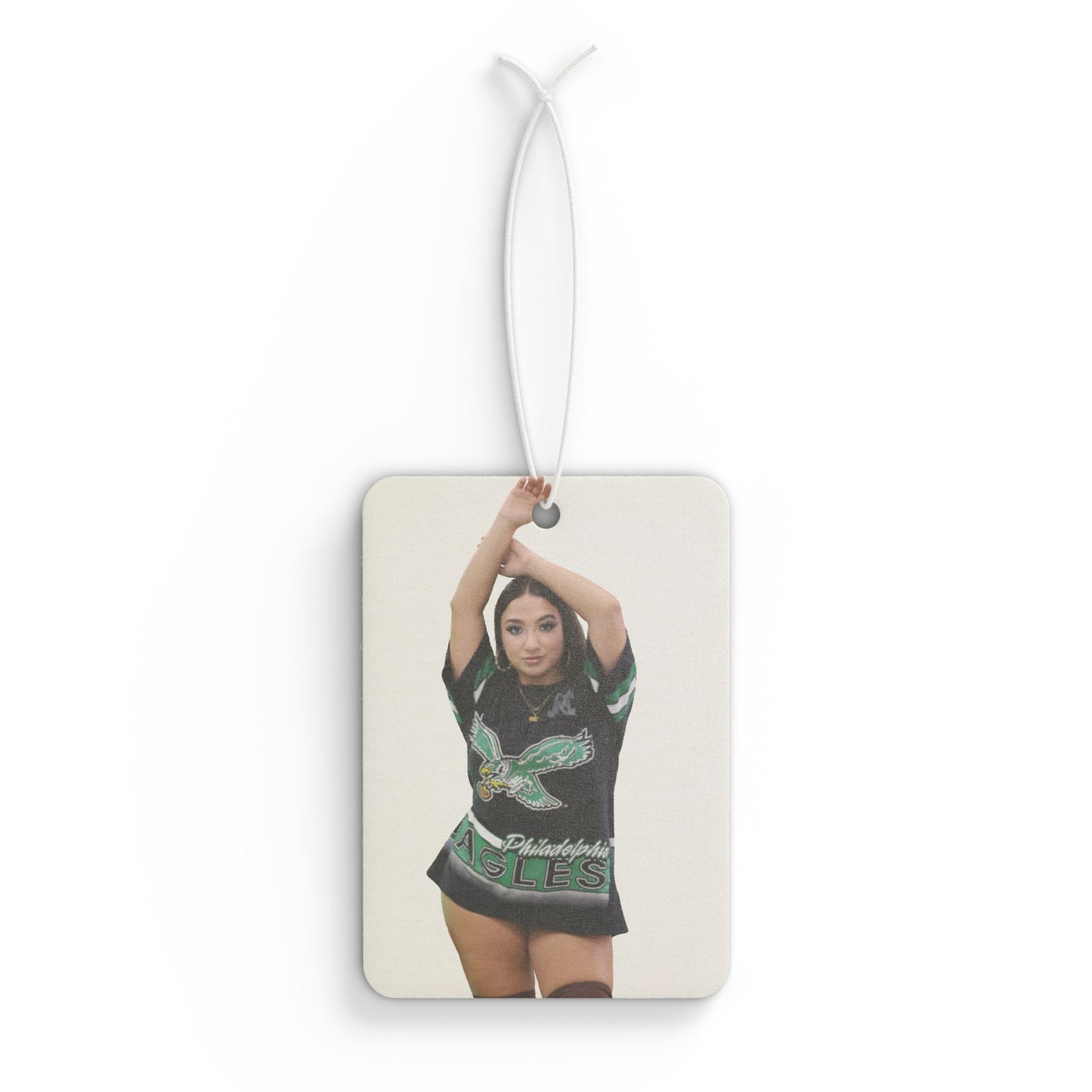 Car Air Freshener - Philadelphia Car Model in Eagles Gear Design