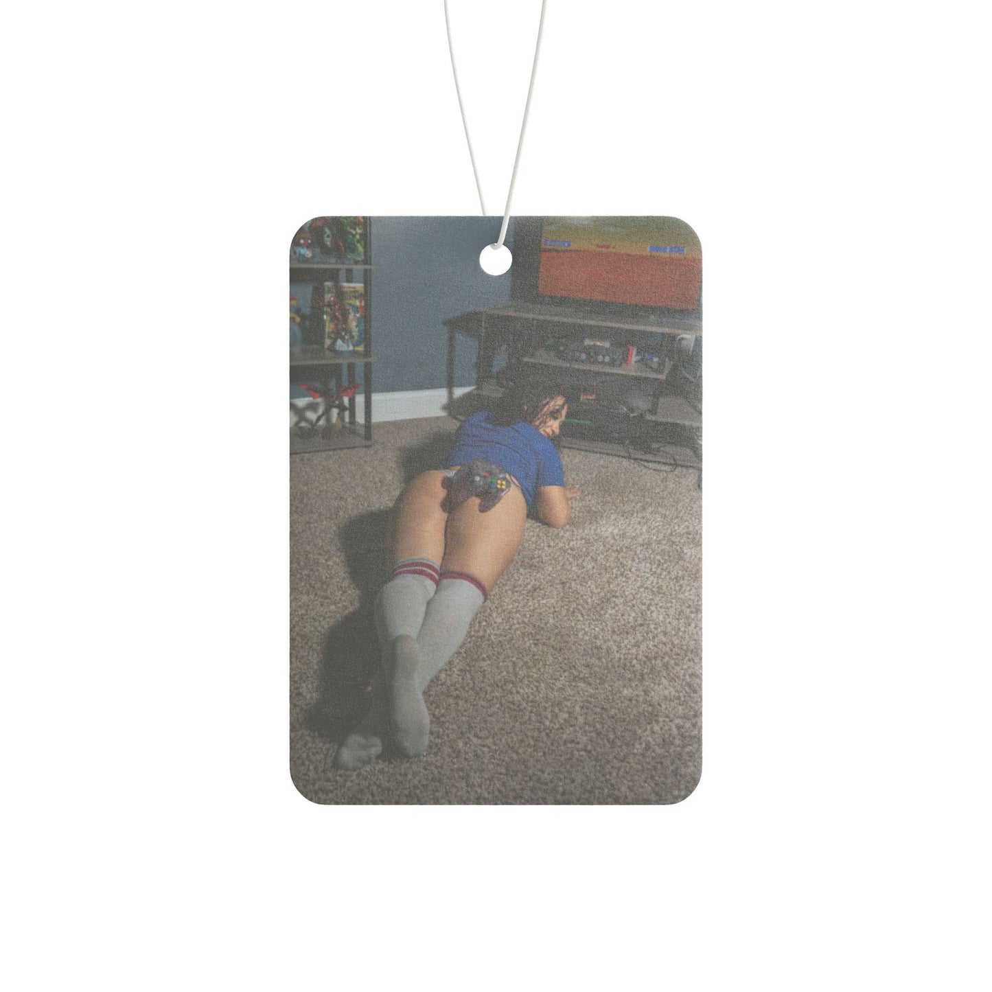 90s Sexy Gamer Car Air Freshener