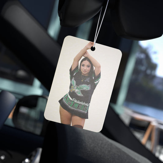 Car Air Freshener - Philadelphia Car Model in Eagles Gear Design