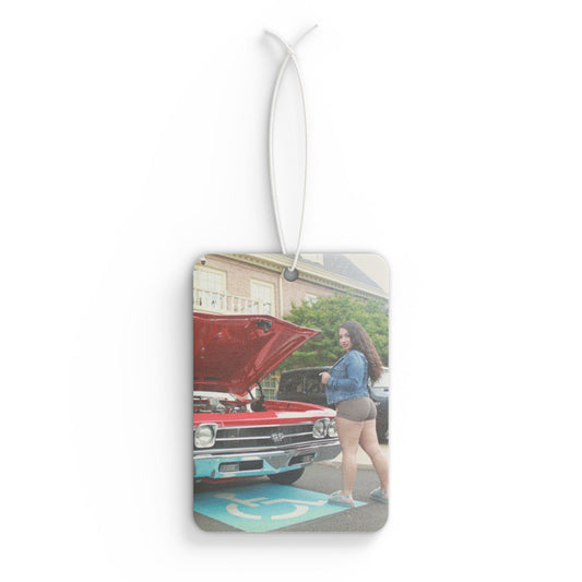 Vintage Car Air Freshener, Aromatic Art for Car Enthusiasts, Retro Decor, Gift for Drivers, Scented Tag for Auto, Car Accessories