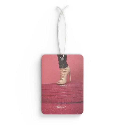 Chic High Heel Car Air Freshener, Stylish Auto Decoration, Scented Car Accessories, Birthday Gift, Car Decor, Elegant Aroma Tag