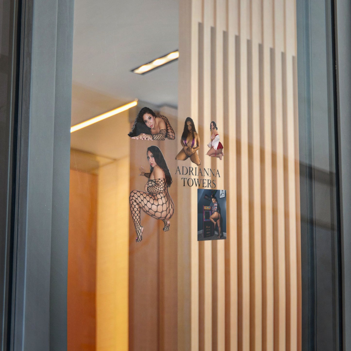 Adrianna Towers VIP Die-Cut Stickers Set